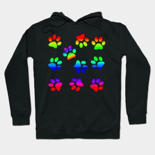 Cute Little Paws - Pattern Design 5 Hoodie